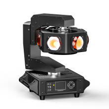 Yiflamefly Beam Moving Head, 240W, 6 RGBW LED, DMX512, draaiende DJ-verlichting voor podium en disco