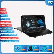 Autoradio Multimedia 2din pour Ford Fiesta Mk7 2009-2017, CarPlay sans fil, Android Auto, GPS, WiFi, 4G, 8 Cœurs