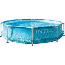 Intex Piscina Beachside Frame, 305x76 cm, 4485 litros, para 3 pessoas