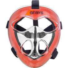 Grays Máscara de Hockey, Unisex Júnior, Cor Laranja, Ajustável e Resistente a Impactos