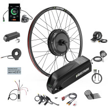 Varstrom e-bike conversieset, 1000W naafmotor achter, 48V13Ah downtube, 700C, DZ40