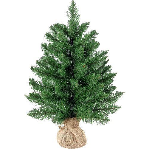 HOMCOM Árvore de Natal artificial pequeno, 60 cm, 70 ramos, verde