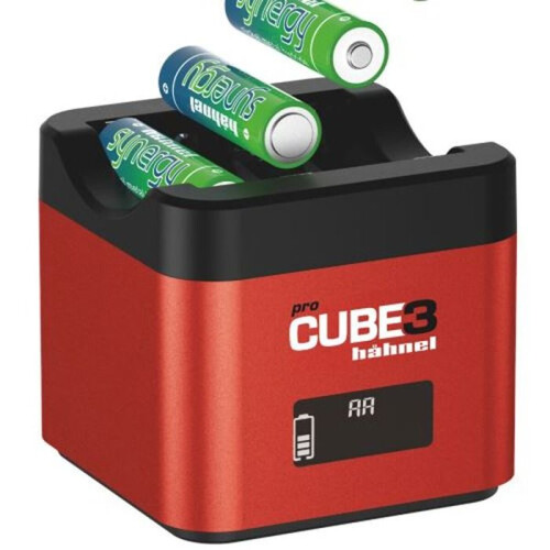 HAHNEL ProCube3 oplader compatibel met Canon LP-E6. E6N. E6NH. E6P. LP-E8. LP-E17. 1