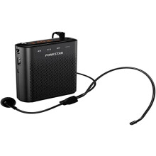Altavoz amplificador portátil 30W, USB/MICROSD/MP3, para professores e pequenos grupos