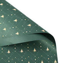 10 Pack Christmas Wrapping Paper Large Kraft Gift Wrap Vintage Holiday Designs 70 x 50cm