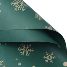 10 Pack Christmas Wrapping Paper Large Kraft Gift Wrap Vintage Holiday Designs 70 x 50cm