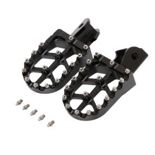 Repose-pieds pour moto CNC, Noir, Alliage d'aluminium 6061, pour TALARIA Sur Ron Light Bee X/S et Honda CRF