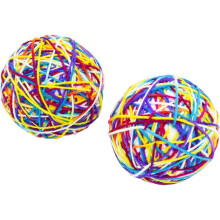 2 Pieces Cat Toy Ball With Bell, Soft Interactive Cat Ball Colorful Wool Line Foam Ball For Cats, Cat Balls Relieve Boredom, Pet Supplies