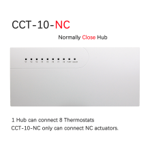 Vancoo Wasserbodenheizungssystem, Smart WIFI Thermostat mit Hub-Controller, 110–240 V, CCT-10-NC
