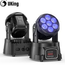 U`King bewegende kop podiumverlichting, 105W RGBW LED beam spot, voor disco en danceclub
