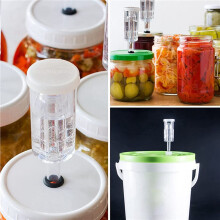 12X Airlocks for Fermenting,Fermentation Airlock with Silicone Grommet, for Preservation,Brewing,Beer, Wine, Sauerkraut