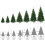 Árvore de Natal Artificial, 150 cm, Verde, Com Suporte de Metal Plegável 7