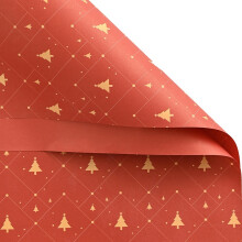 10 Pack Christmas Wrapping Paper Large Kraft Gift Wrap Vintage Holiday Designs 70 x 50cm