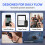 Camera Remote Shutter with  and Front/Rear Camera ,Video Remote Control Selfie Stick Camera Control 1