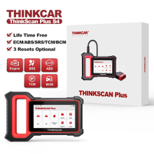 THINKCAR Thinkscan Plus S4, OBD2-scanner, 5 systeemdiagnostiek, 3 optionele resets, voor autodiagnose