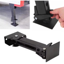 Folding Trailer Stabilizer Jacks Adjustable Stabilizer Jack Iron Exquisite Workmanship 1000lb Lifting Capacity