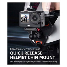 Motorcycle Helm Chin Strap Mount for ACTION 6//OSMO 360 II Action Camera Holder Bracket