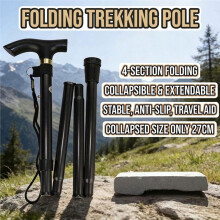 Ultralight Foldable Telescopic Trekking Poles Portable for Outdoor Hiking Camping Walking