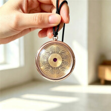 3pack 3.2cm/1.26inch MWO Disk Multi-Wave Oscillator Gold-Plated Coil for Decorate Antenna Metal Ornament