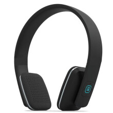 -Ear Headphone with Microphone, Stereo Sound, Adjustable Headband, Swivel Earcup, Lightweights Comfort Black