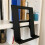 Book Display Shelf Decorative 3D Printed Floating Storage Stand Bookcase Book for Home Library Classroom 2