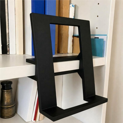 Book Display Shelf Decorative 3D Printed Floating Storage Stand Bookcase Book for Home Library Classroom 1