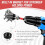 Magnetic Drywall Screw Setter Bits with Adjustable Depth Stop(6-Piece Set), Ph2 Positioning Bits & Removable Colla 5