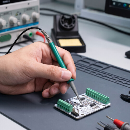 Eight-Way High-Speed ADC Module AD7689 Acquisition Module SPI Communication 0-10V Analog Acquisition 2