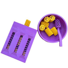 Realistisches Spielzeug-Pasta-Set für die Spielküche, Spielzeugset mit Reißverschluss, Küchenspielzeug für Kleinkinder