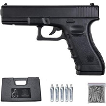 Ecommur MK1 Stinger G17, Pistola de balines semiautomática, Calibre 4,5mm, CO2, com maleta e consumíveis