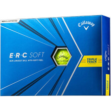 Callaway Erc Soft Triple Track, bola de golfe para homem, núcleo de alta energia