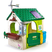 Feber Casa Eco House, casinha de jardim educativa, 150x120x94cm, para crianças a partir de 2 anos