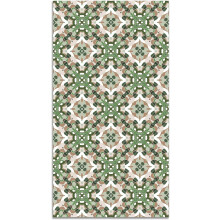 Panorama tapete de vinil para cozinha e casa de banho, modelo Azulejo Oriental Verde, 60x110 cm