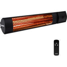 VONROC Calefactor de exterior Marsili 2000W infravermelhos, IP65, com comando à distância