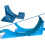 Blu Track, conjunto de 4 rampas, para criar circuitos e acrobacias 1