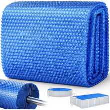 tillvex Cobertor Solar para Piscinas, Retangular 700x400 cm, Espessura 120 µm, Cortável