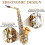 SLADE Altsaxofoon, Eb, messing, goud, voor beginners en studenten 4
