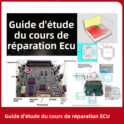 Guide d'étude réparation ECU, format PDF, test et programmation EPROM, diagnostic automobile 1