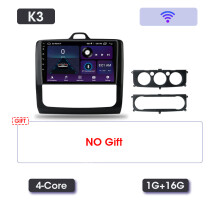 Srnubi Autoradio Android 13, Écran Tactile 2 DIN pour Ford Focus 2 Mk2 2004-2011, CarPlay, Android Auto, Cadre Noir