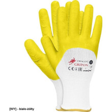 Raw-pol - GRIPON WY 8 - GELE RUBBEREN HANDSCHOENEN GRIPON MAAT - 8