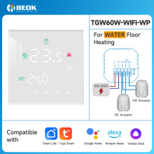 Vancoo Wasserbodenheizungssystem, Smart WIFI Thermostat, 3A, mit Hub-Controller für Gaskessel