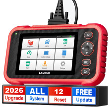 LAUNCH CRP129E Plus, OBD2 diagnostische scantool, volledige systeemdiagnose, 12 resetfuncties, WiFi updates