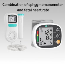 Ziqing polsbloeddrukmeter, xw-01, draadloos en oplaadbaar, met LCD-scherm en vocale functie