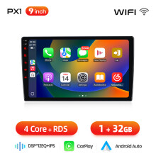 Junsun Autoradio PX1, 1 Go 32 Go 10 pouces, CarPlay et Android Auto sans fil, GPS Navigation pour Mercedes Benz Vito W639 Viano 2