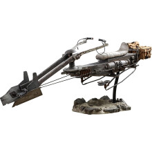 Hot Toys Swoop Bike, veículo de transporte 1:6, com Grogu, 59x13,5x25 cm