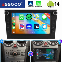 ESSGOO Autoradio Android 14, 2Go RAM + 64Go ROM, Écran Tactile 7 Pouces, Apple CarPlay et Android Auto, Pour Opel