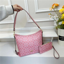 (Pink) Presbyopic print mother-in-law tote bag