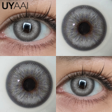 Lentes de contacto de color anuales, lote de 2, material HEMA, 14.2mm, para cosmética
