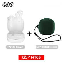 QCY HT05 MeloBuds ANC, kabellose In-Ear-Kopfhörer, 40dB aktive Geräuschunterdrückung, weiß