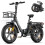 Flyrun 48V13AH 20''FatTire Electric Bike Low Frame 2